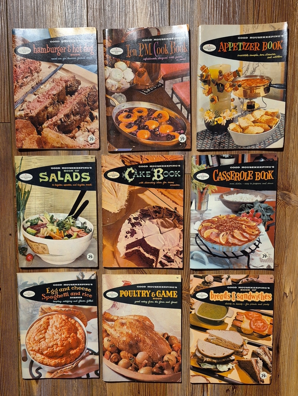 Vintage 1958 Good Housekeeping Cookbook Collection